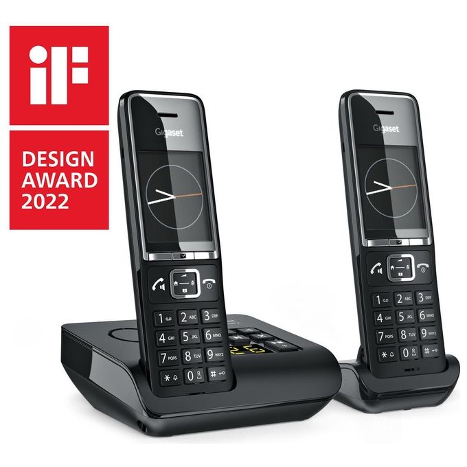 [ComeNuovo] Gigaset Comfort 550A duo Coppia Cordless con display a colori 2.2'' e segreteria digitale
