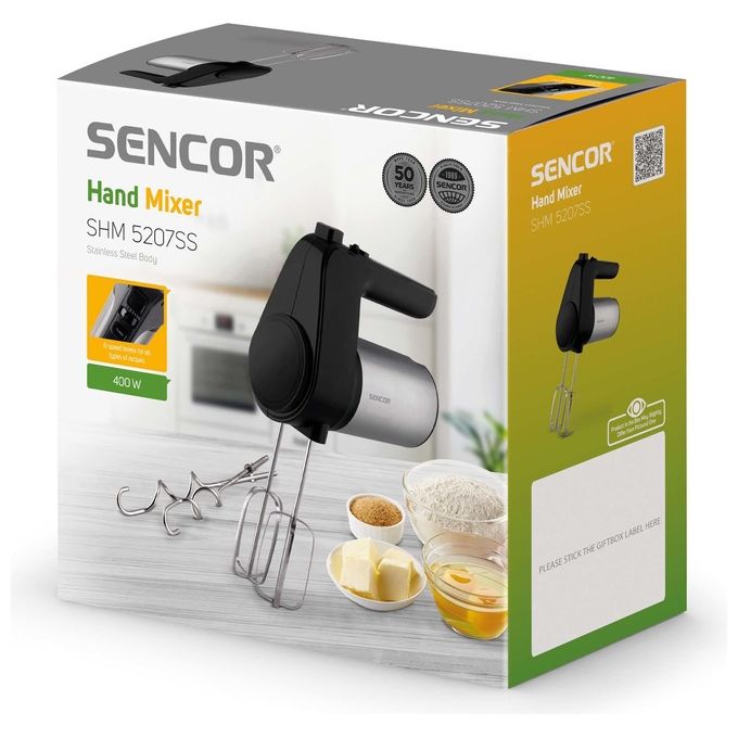 Sencor SHM 5207 Sbattitore 400W Nero