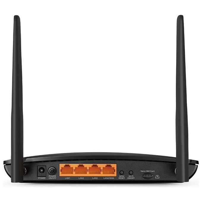 TP-Link Archer MR500 Router Wireless Gigabit Ethernet Dual-Band 2.4 GHz-5 GHz 4G Nero