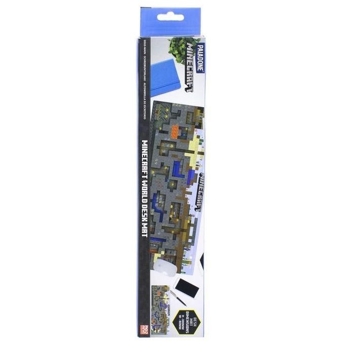 Paladone Tappettino Mouse Minecraft World Desk Mat