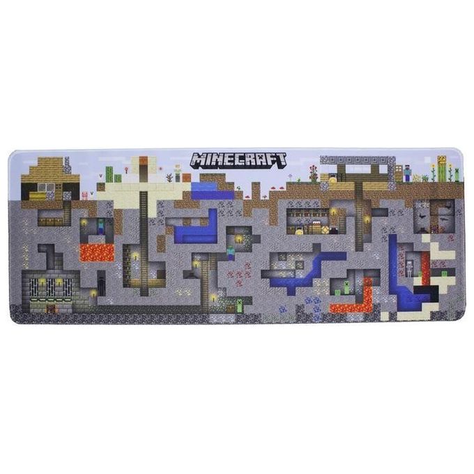 Paladone Tappettino Mouse Minecraft World Desk Mat