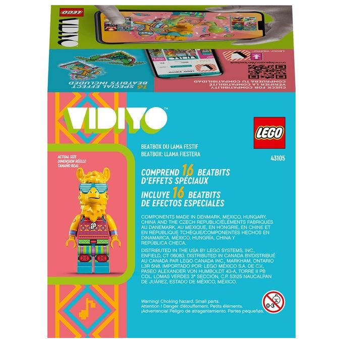 LEGO Vidiyo Party Llama BeatBox Creatore Video Musicali con Lama