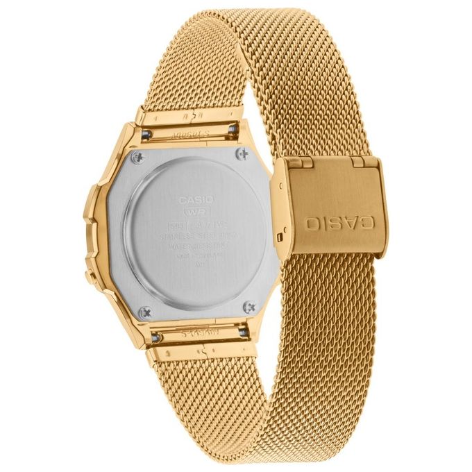 Casio orologio digitale unisex vintage A171WEMG-9AEF oro resina acciaio 36 mm 3 bar