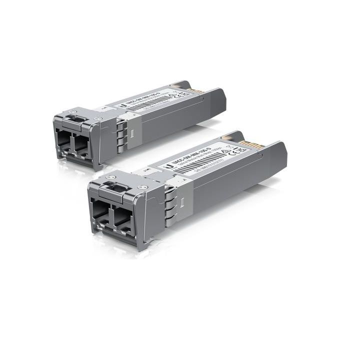 Ubiquiti UACC-OM-MM-10G-D-2 Modulo del Ricetrasmettitore di Rete Fibra Ottica 10000 Mbit-s 850 nm