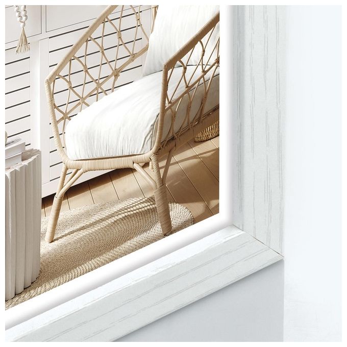 Zep Cornice Portafoto Vivan 6 Bianco 13x18cm in Legno