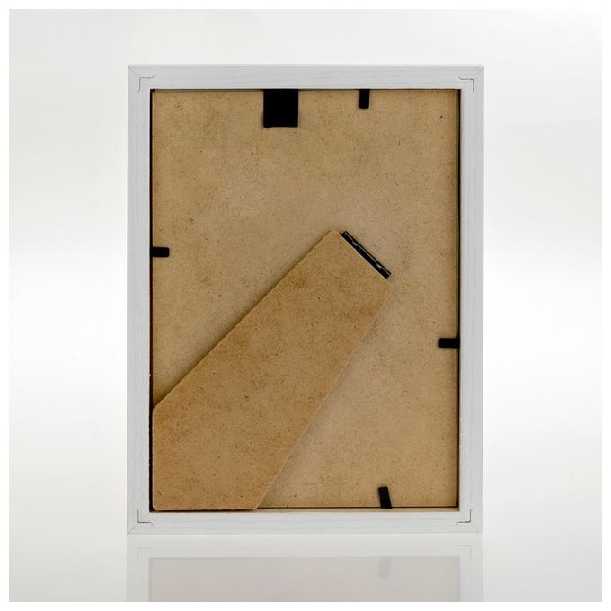 Zep Cornice Portafoto Vivan 6 Bianco 13x18cm in Legno