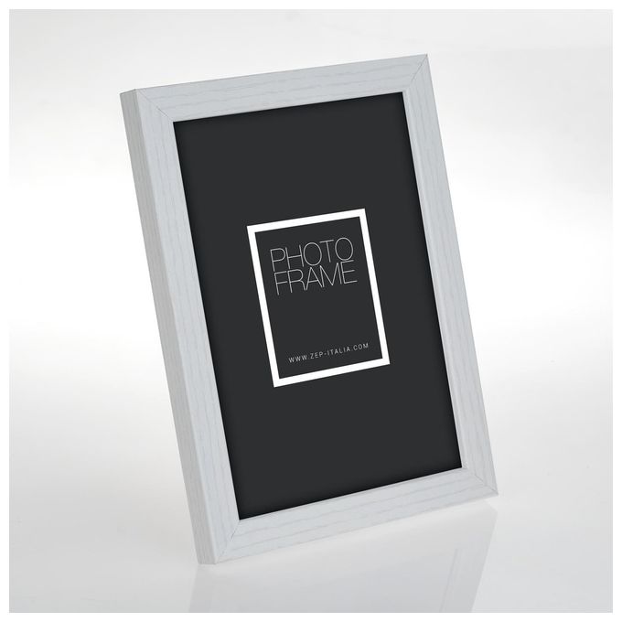 Zep Cornice Portafoto Vivan 6 Bianco 13x18cm in Legno