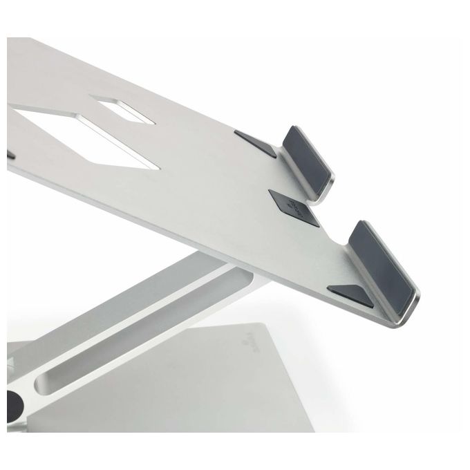 Durable Laptop Stand Rise Supporto per Laptop Argento