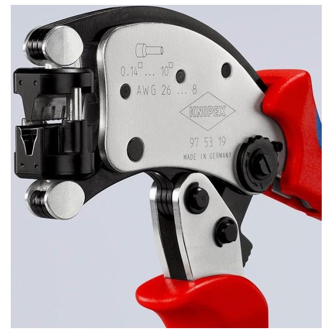 Knipex Twistor T Regolazione Automatica Pinza per Terminali a Bussola