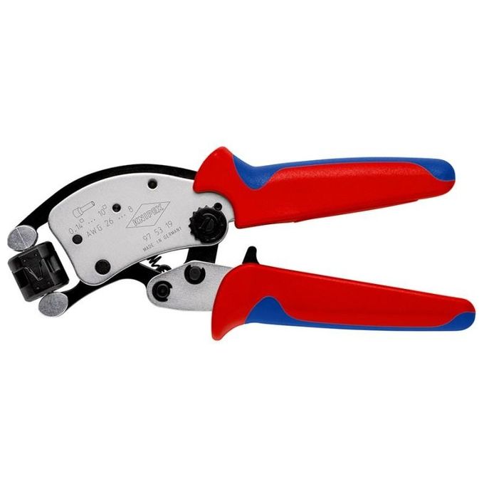 Knipex Twistor T Regolazione Automatica Pinza per Terminali a Bussola
