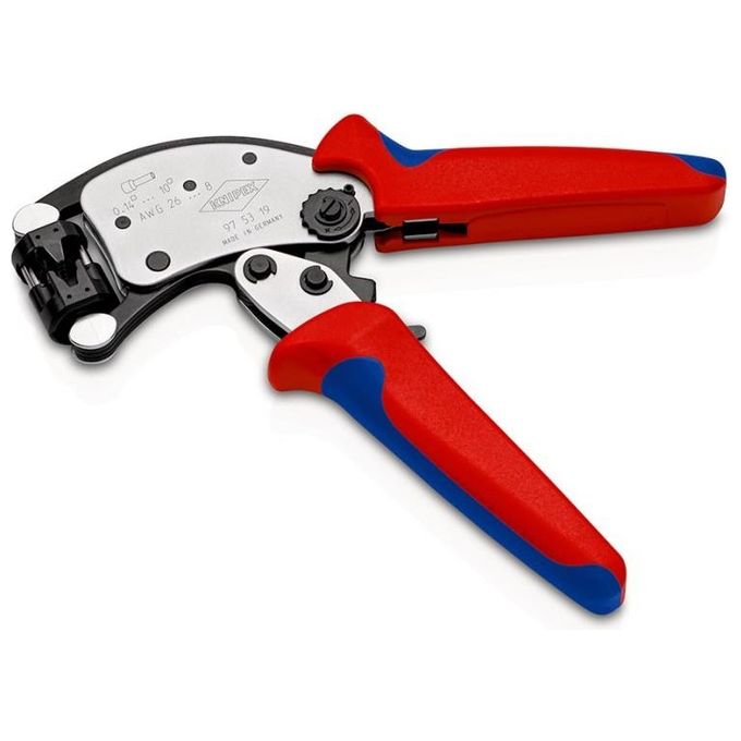 Knipex Twistor T Regolazione Automatica Pinza per Terminali a Bussola