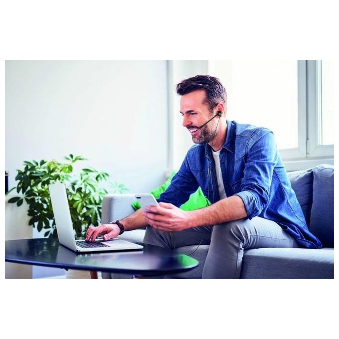 Cellular Line Auricolari con Microfono a Filo Distinct Home Office