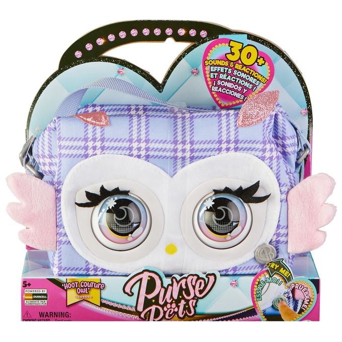 Borsetta Giocattolo Purse Pets Scozzese Print Perfect