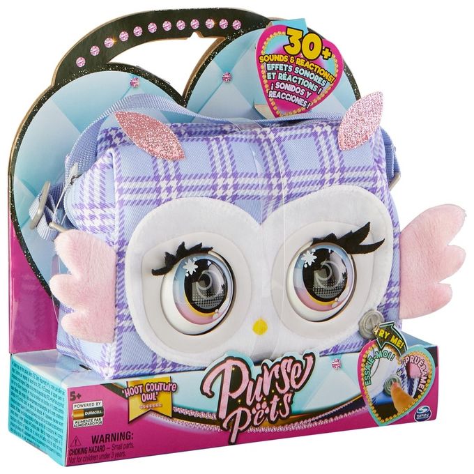 Borsetta Giocattolo Purse Pets Scozzese Print Perfect