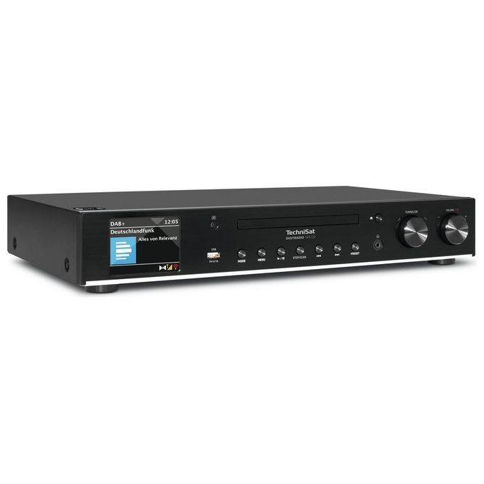 TechniSat DIGITRADIO 143 CD (V3) Sintonizzatore HiFi Digitale Radio Internet DAB FM Nero