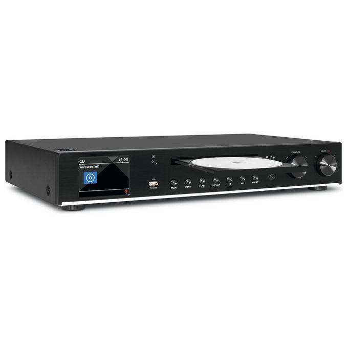 TechniSat DIGITRADIO 143 CD (V3) Sintonizzatore HiFi Digitale Radio Internet DAB FM Nero