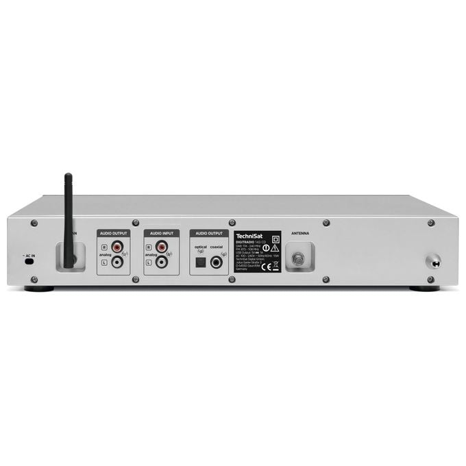 Technisat Digitradio 143 CD (V3) Radio Argento