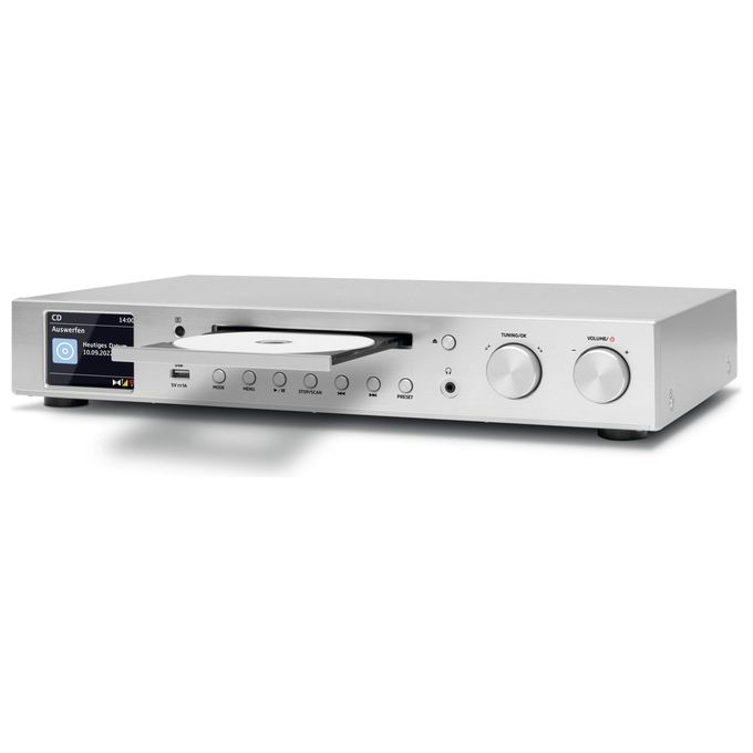 Technisat Digitradio 143 CD (V3) Radio Argento