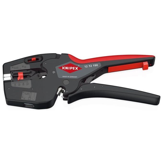 KNIPEX NexStrip Utensile Multifunzione per Elettricista Rivestiti in Resina Sintetica Antiscivolo 190mm