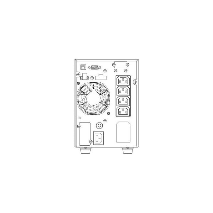 Atlantis A03-OP1502P Ups Server Online Pro 1500Va 1350W Tower Tripla Batteria