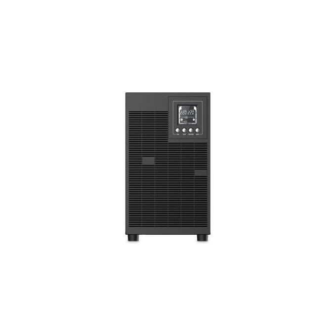 Atlantis A03-OP3002P PRO UPS OnLine Gruppo di Continuita' Server Doppia conversione Onda Sinusoidale Pura 3000VA 2700W, Tower display LCD, USB, seriale RS-232, 4 uscite IEC, slot SNMP, 6x12V-9Ah