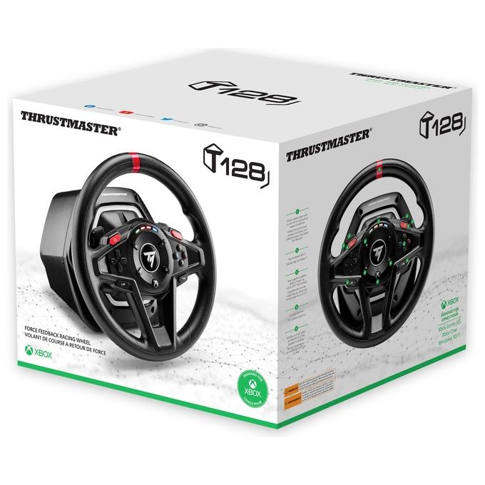 Thrustmaster T128 Volante con Pedali  per Xbox X-S-Xbox One-PC