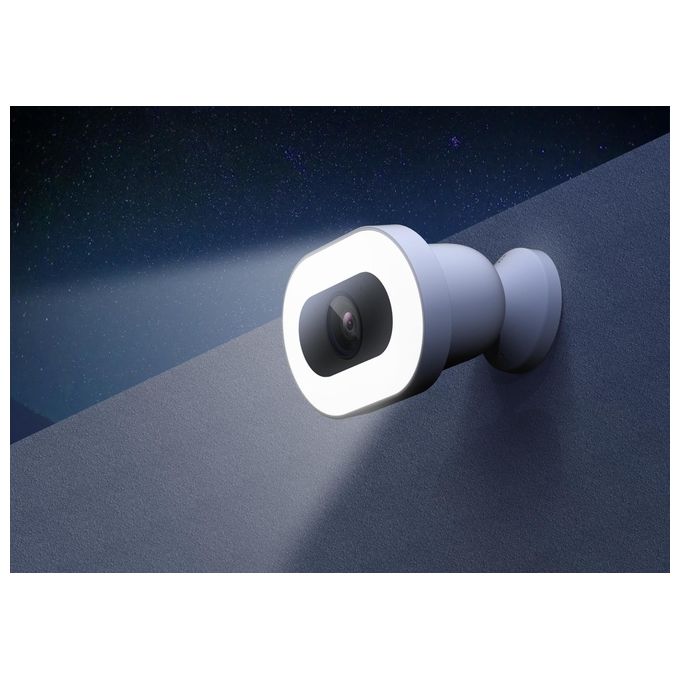Imou Knight - Un mondo colorato, anche di notte - Rilevamento persone - 4K - 8Mp - Rilevamento AI di persone-veicoli-animali - H.265 - Visione notturna a colori smart - Copertura a 360° - Comunicazione bidirezionale - IP66 resistente alle intemperie - Far