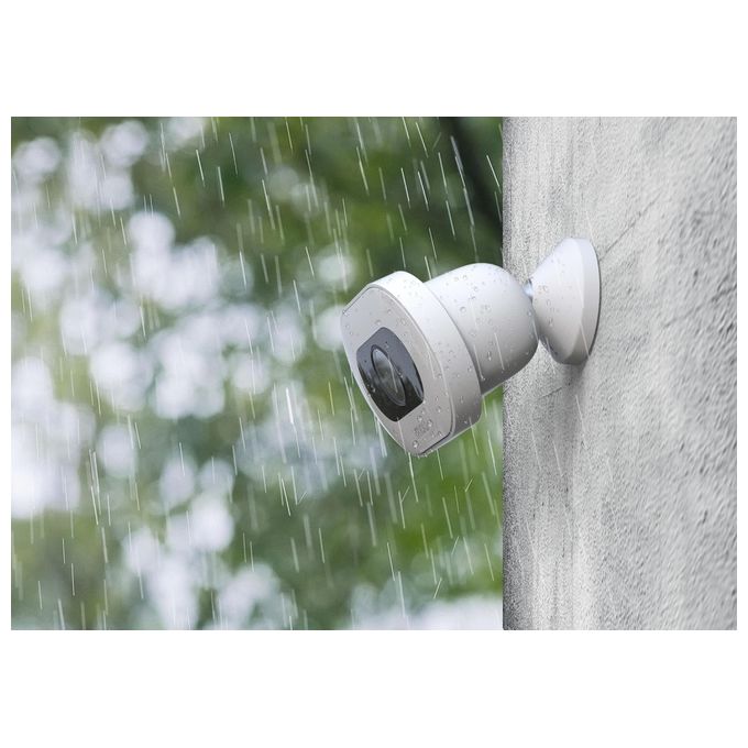 Imou Knight - Un mondo colorato, anche di notte - Rilevamento persone - 4K - 8Mp - Rilevamento AI di persone-veicoli-animali - H.265 - Visione notturna a colori smart - Copertura a 360° - Comunicazione bidirezionale - IP66 resistente alle intemperie - Far