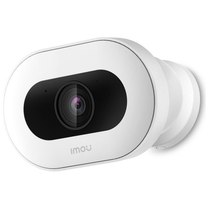 Imou Knight - Un mondo colorato, anche di notte - Rilevamento persone - 4K - 8Mp - Rilevamento AI di persone-veicoli-animali - H.265 - Visione notturna a colori smart - Copertura a 360° - Comunicazione bidirezionale - IP66 resistente alle intemperie - Far