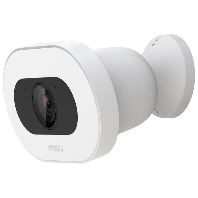 Imou Knight - Un mondo colorato, anche di notte - Rilevamento persone - 4K - 8Mp - Rilevamento AI di persone-veicoli-animali - H.265 - Visione notturna a colori smart - Copertura a 360° - Comunicazione bidirezionale - IP66 resistente alle intemperie - Far
