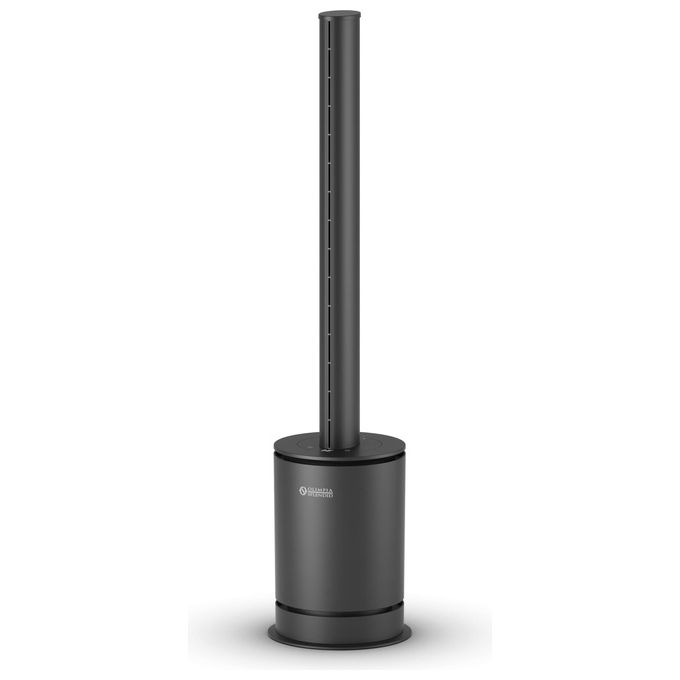 [ComeNuovo] Olimpia Splendid Vertigo – Purificatore d’aria 3‑in‑1 per ambienti fino a 45 m² HEPA 14+UV‑C+carboni attivi 32‑51 dB Wi‑Fi controllo vocale e funzione caldo-freddo Nero