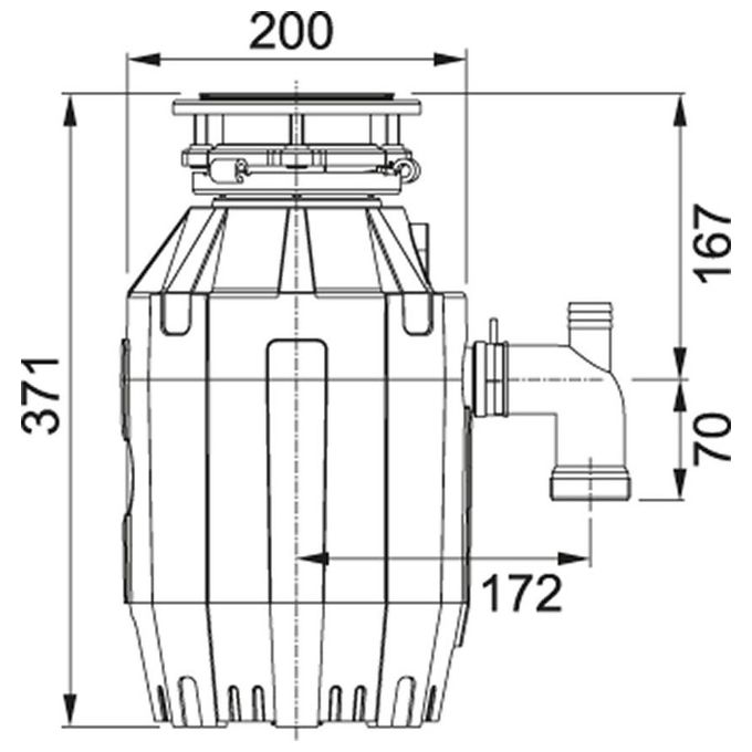 Franke Dissipatore TE-75 134.0500.618