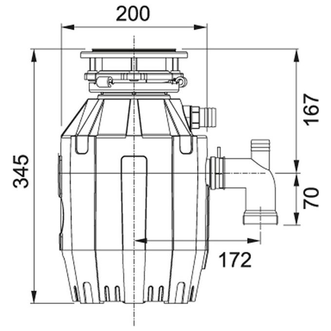 Franke Dissipatore TE-50 134.0500.617