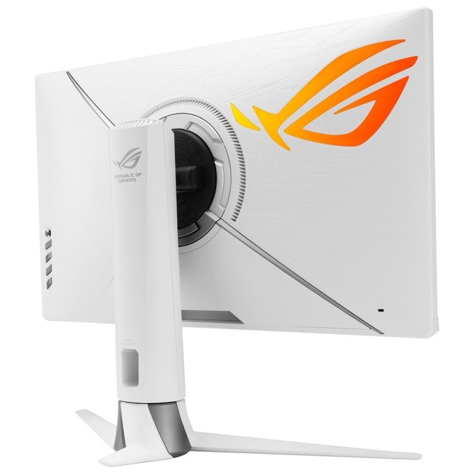 ASUS ROG Strix XG27AQ-W, Monitor Gaming 27, WQHD (2560x1440), Fast IPS, fino a 170Hz, Tempo Di Risposta 1ms, ELMB SYNC, G-SYNC, HDR 400, Illuminazione Aura Sync RGB, Posizione Regolabile, Bianco
