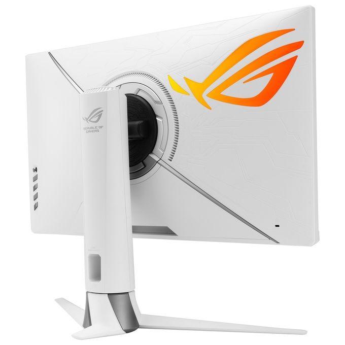 [ComeNuovo] ASUS ROG Strix XG27AQ-W, Monitor Gaming 27”, WQHD (2560x1440), Fast IPS, fino a 170Hz, Tempo Di Risposta 1ms, ELMB SYNC, G-SYNC, HDR 400, Illuminazione Aura Sync RGB, Posizione Regolabile, Bianco
