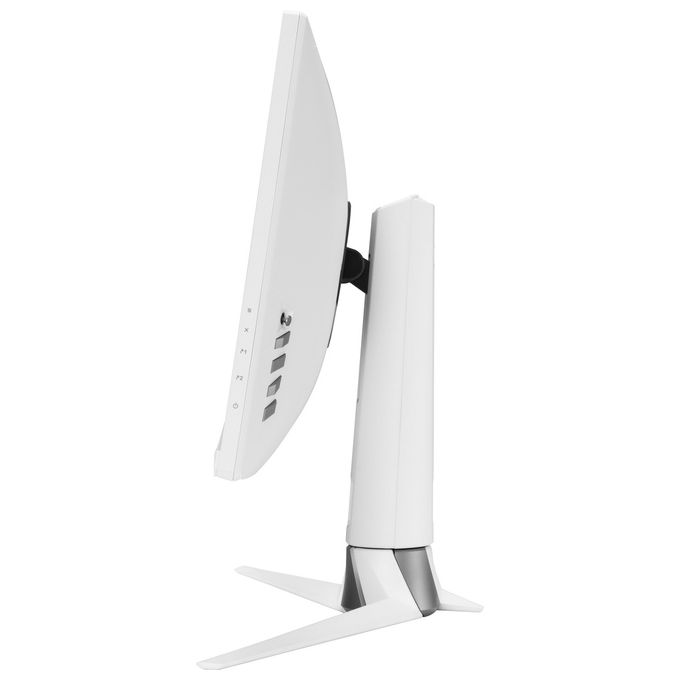 [ComeNuovo] ASUS ROG Strix XG27AQ-W, Monitor Gaming 27”, WQHD (2560x1440), Fast IPS, fino a 170Hz, Tempo Di Risposta 1ms, ELMB SYNC, G-SYNC, HDR 400, Illuminazione Aura Sync RGB, Posizione Regolabile, Bianco