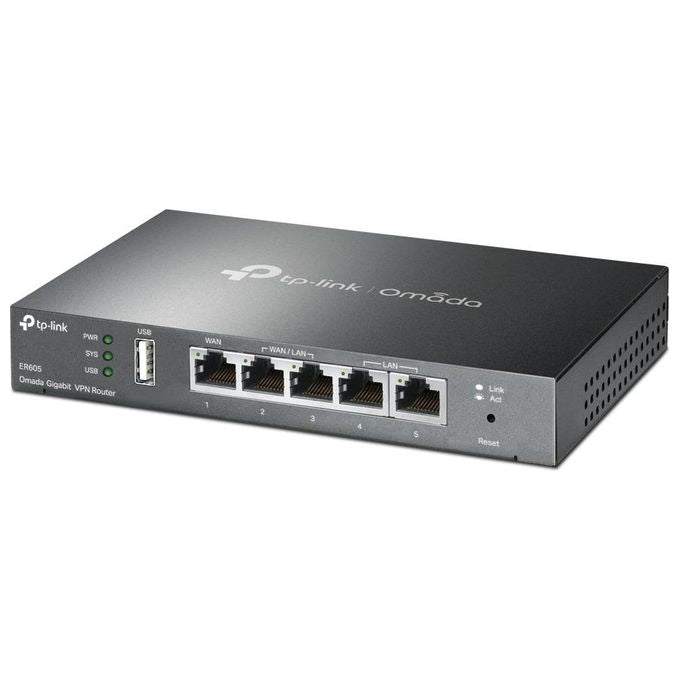 Tp-Link TL-R605 Router Cablato 10 Gigabit Ethernet 100 Gigabit Ethernet Nero