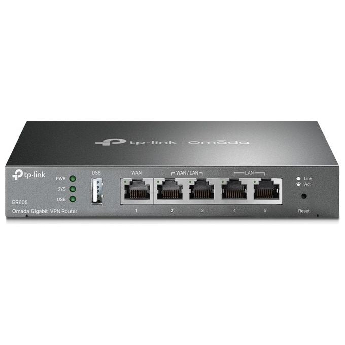 Tp-Link TL-R605 Router Cablato 10 Gigabit Ethernet 100 Gigabit Ethernet Nero