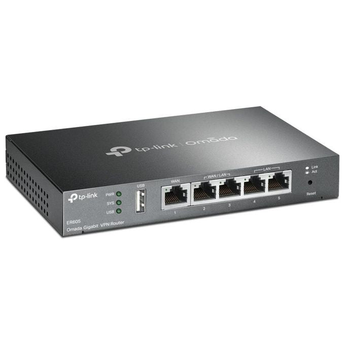 Tp-Link TL-R605 Router Cablato 10 Gigabit Ethernet 100 Gigabit Ethernet Nero