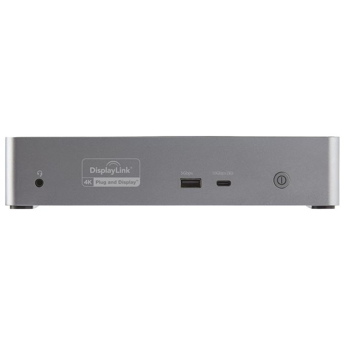 Startech.com Docking Station Usb C Quad Monitor Displayport-Hdmi 4k 60hz Dock Usb-C Multi Hdmi-Dp Power Delivery 100W