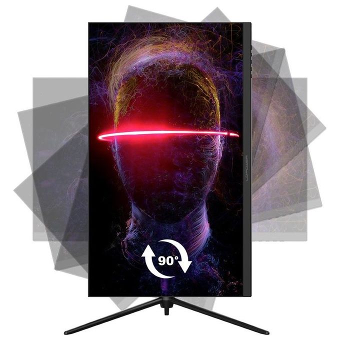 LC-Power LC-M27-4K-UHD-144-V2 Monitor Pc 27'' 3840x2160 Pixel 4K Ultra Hd Lcd Nero