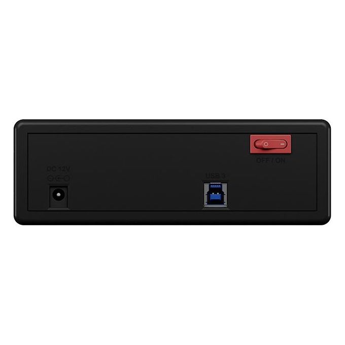 ICY BOX Case Esterno per DVD-Blue Ray SATA da 5.25'' Nero