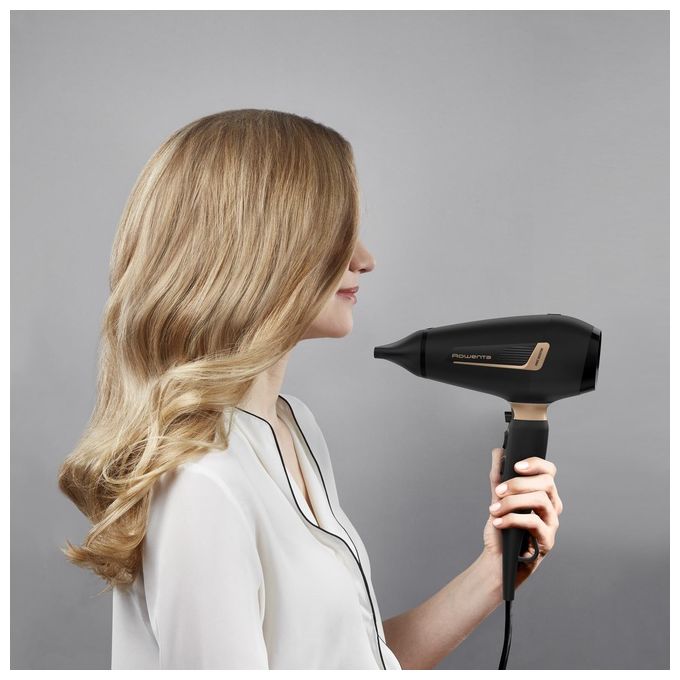 Rowenta Pro Expert CV8840 Asciugacapelli 2200W Nero-Rame