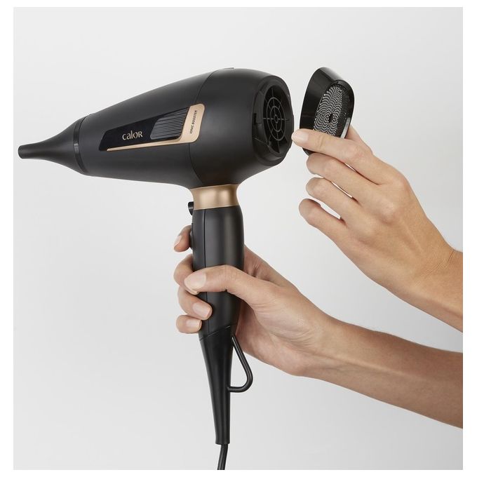 Rowenta Pro Expert CV8840 Asciugacapelli 2200W Nero-Rame