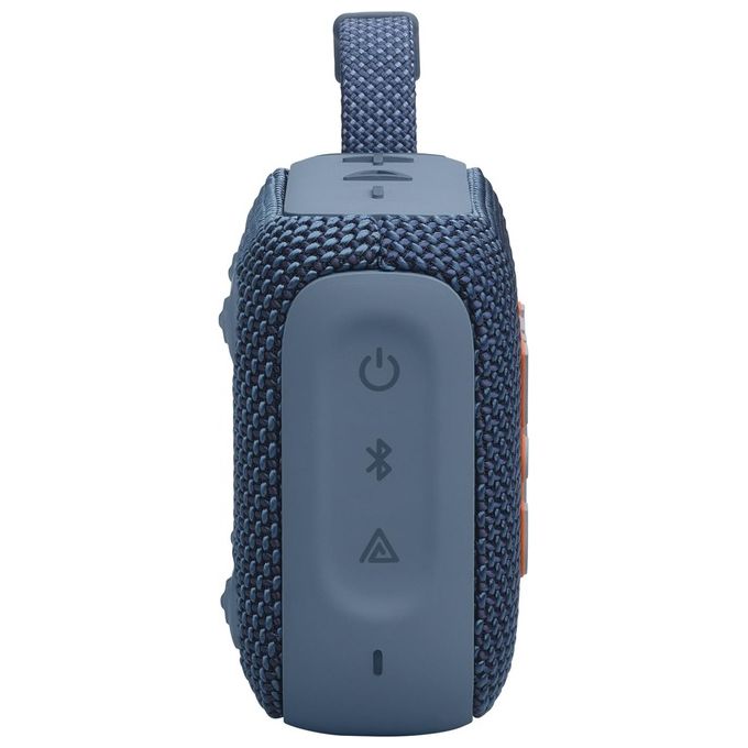 JBL GO 4 Speaker Bluetooth Portatile Altoparlante Wireless con Design Compatto Waterproof e Resistenza alla Polvere IP67 fino a 7 h di Autonomia USB Compatibile con App Portable Blu