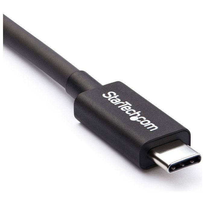 Startech cavo thunderbolt 3 usb-c (20gbps) da 2 m - compatibile con thunderbolt, usb e displayport - m-m