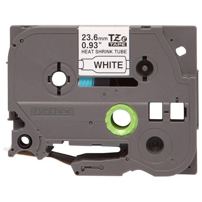 Brother Nastro per Etichettatrice Nero su Bianco 2,4cmx1,5mt