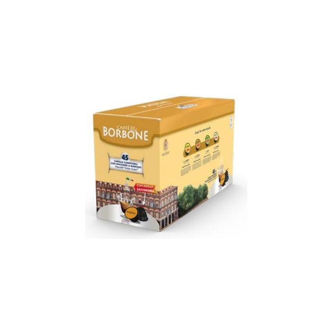 Borbone Dolce Re Decisa Sacchetto 45 Capsule Compatibili Dolce Gusto
