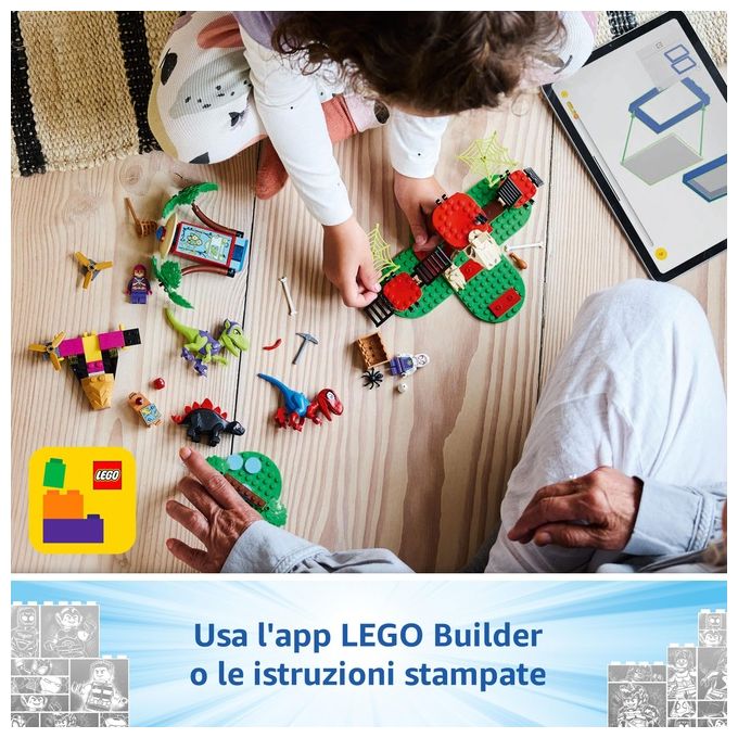 LEGO Set Battaglia con il Raptor al Quartier Generale Sull'albero di Spider-Man