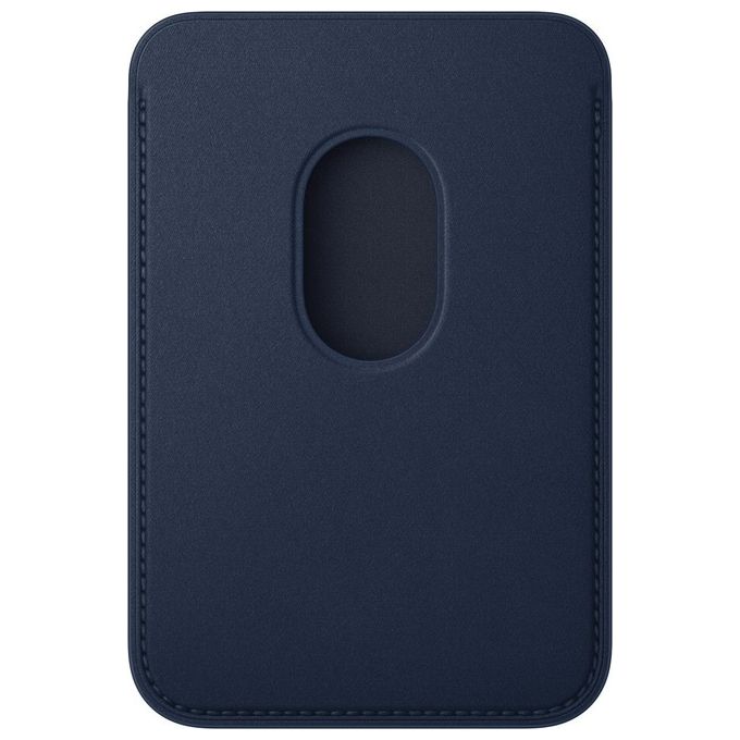 Apple Portafoglio MagSafe in Tessuto FineWoven per iPhone Blu Profondo ​​​​​​​
